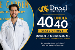 Drexel Magazine 40 under 40 class of 2026.